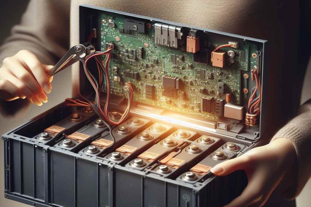 تخلیه خود به خود باتری ups