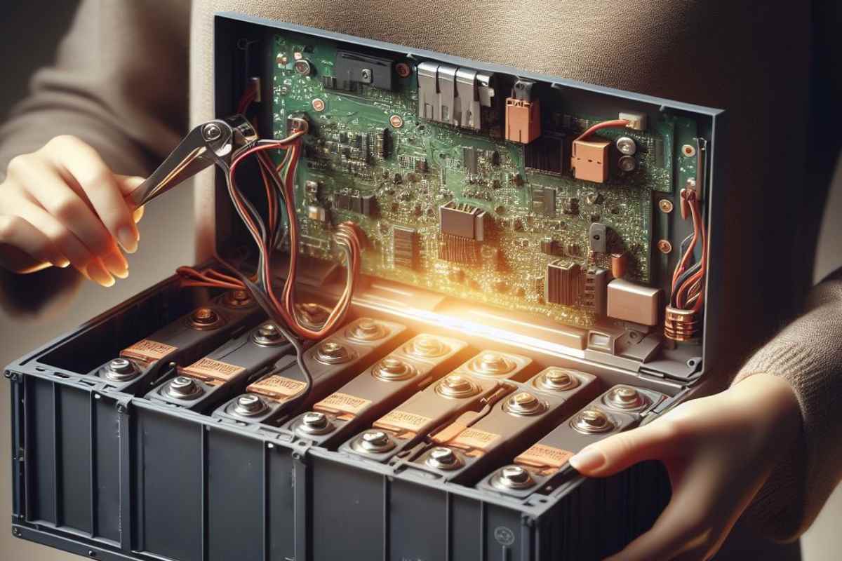 تخلیه خود به خود باتری ups