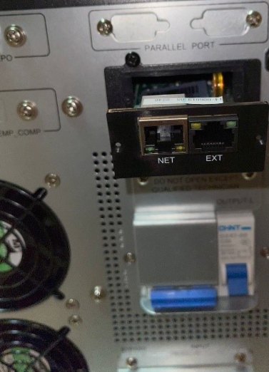 net و ext در نصب سخت افزاری کارت snmp اینترنال یا داخلی