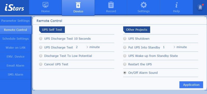 تنظیم کنترل از راه دور یو پی اس با کارت snmp