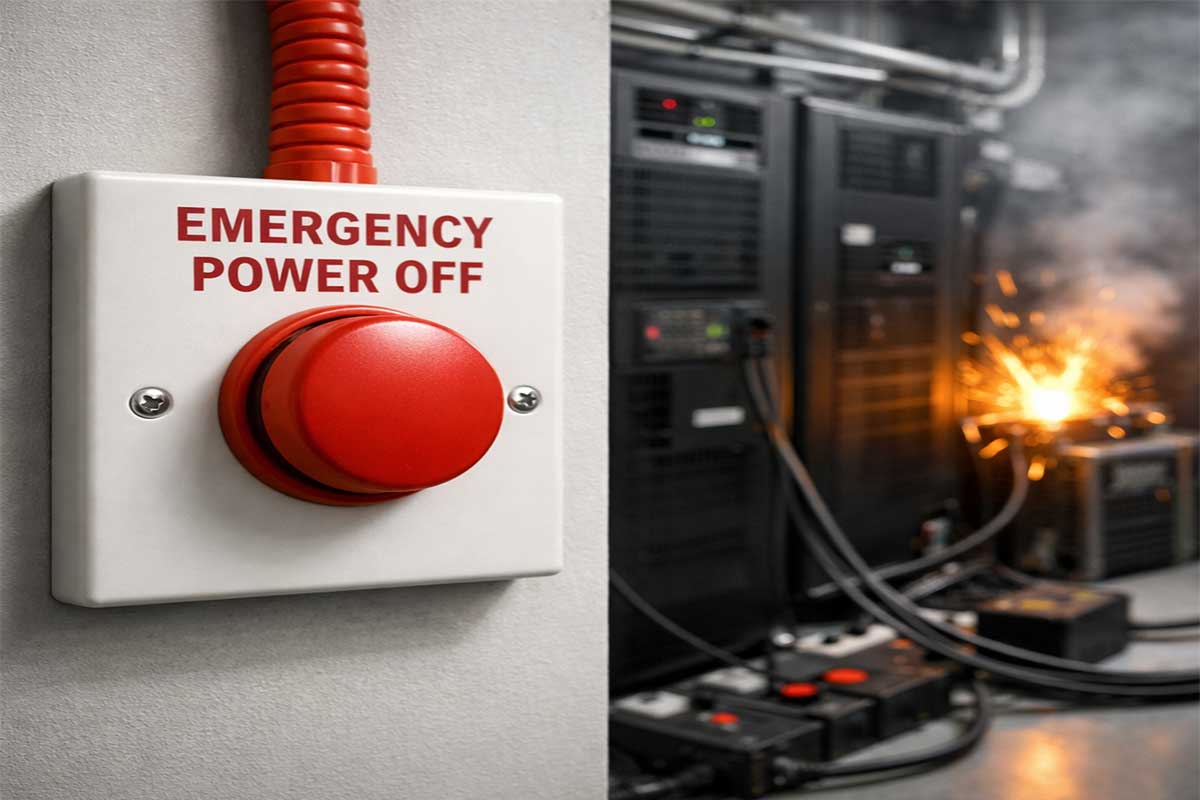 epo در یو پی اس emergency power off